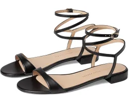 Сандалии Stuart Weitzman Nudist Wrap с регулируемым ремешком и массивным каблуком