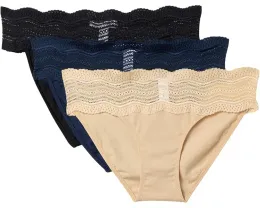 Набор из 3 стрингов Dolce Lowrider Bikini с кружевом шеврон от Cosabella