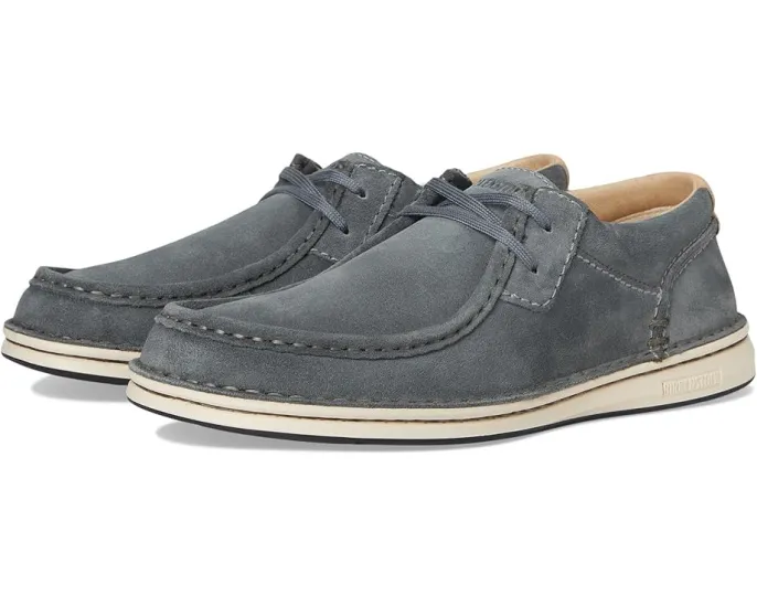 Обувь Birkenstock Pasadena из замши с функциональной шнуровкой и пробковой стелькой