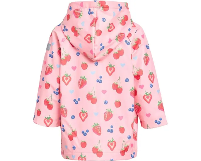 Непромокаемый плащ Hatley Kids Summer Berries на кнопках