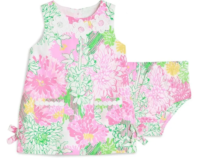 Платье Lilly Pulitzer Baby Lilly Shift с шортиками для младенцев