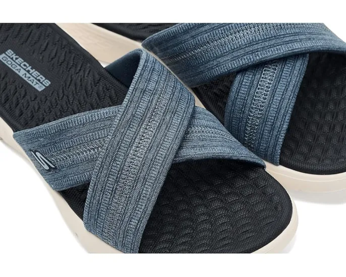 Весенние сандалии Skechers On-The-Go GOwalk Flex с пеной Memory Foam