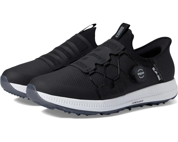 Водонепроницаемые гольф-ботинки Skechers Go Golf Elite 5 Hands Free Slip-Ins с технологией Arch Fit