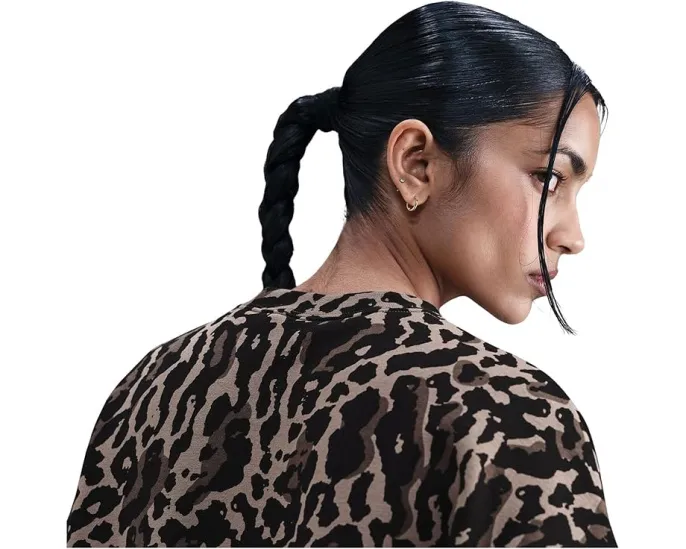 Nike Sportswear оверсайз худи из флиса Phoenix с принтом по всей поверхности