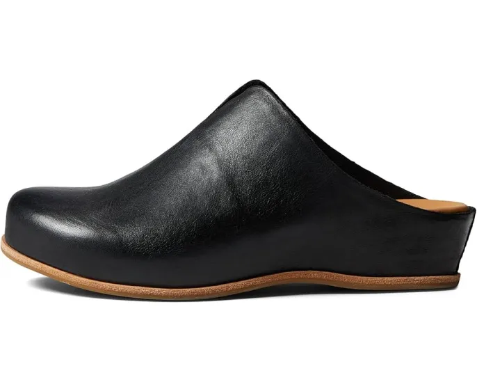 Клоги Kork-Ease Para из кожи с вырезом и мягкой стелькой