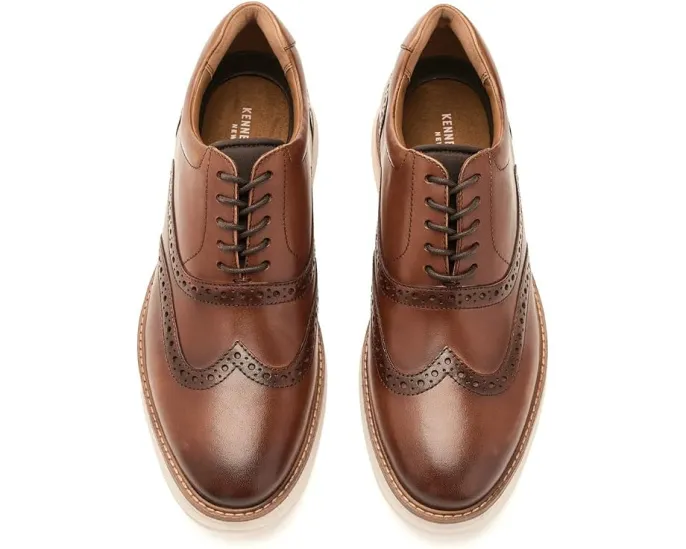 Kenneth Cole Lendal оксфорды из полированной кожи с гибкой подошвой