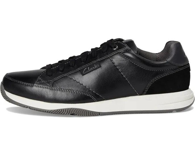 Кроссовки Clarks Townview Lace из премиальной кожи с противоскользящей подошвой