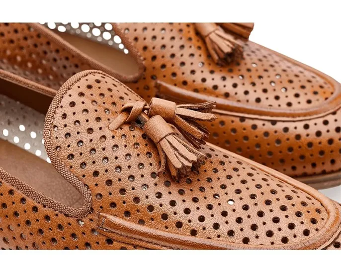 Туфли Miz Mooz Iris Flats с кисточками и перфорированным верхом