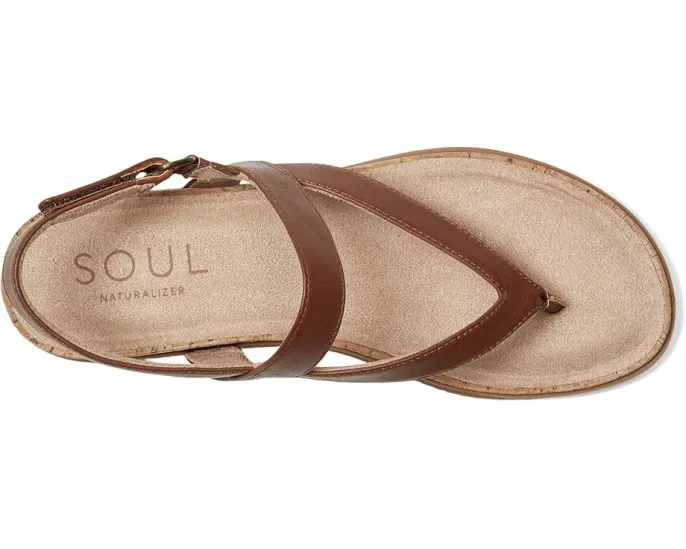 Сандалии SOUL Naturalizer Carolyn с ремешком на щиколотке и клиновидным каблуком
