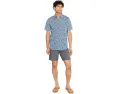 Hurley Lido Stretch Рубашка с коротким рукавом и карманом для очков