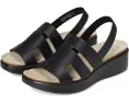 Сандалии ECCO Flowt Wedge Cork Oasis на клине с пробковой стелькой и кожаными ремешками