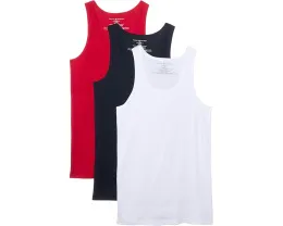 Майка Tommy Hilfiger из хлопка 3 шт в упаковке с бесшовной конструкцией