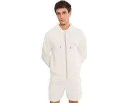 Худи Armani Exchange с молнией и регулируемым капюшоном на кулиске