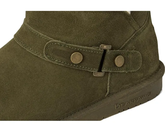 Зимние угги Bearpaw Gabby из замши с искусственным мехом и защитой BearCoat