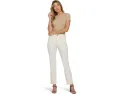 Джинсы NYDJ прямого кроя с тройной строчкой в цвете Vintage White