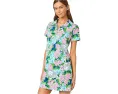 Lilly Pulitzer платье Eleni с защитой UPF 50+ и длинными рукавами