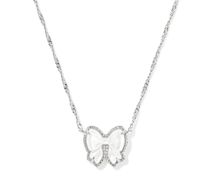 Kendra Scott Кулон Haley Bow Short Pendant на короткой цепочке
