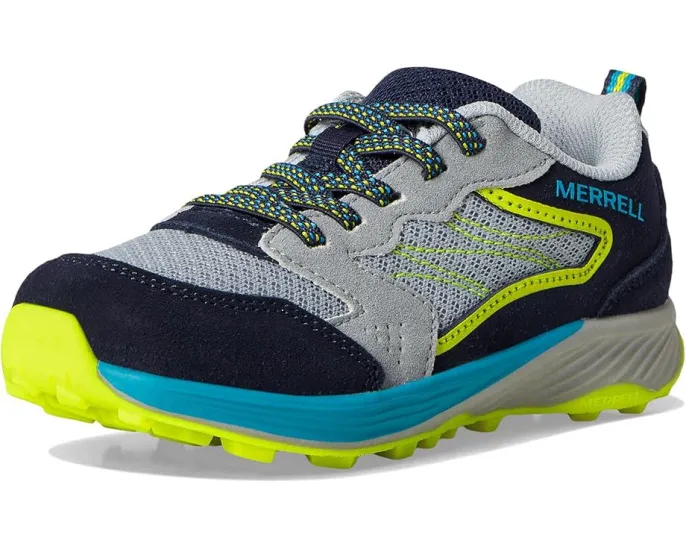 Детские кроссовки Merrell Kids Alpine 83 KDZ на шнурках с эластичной фиксацией