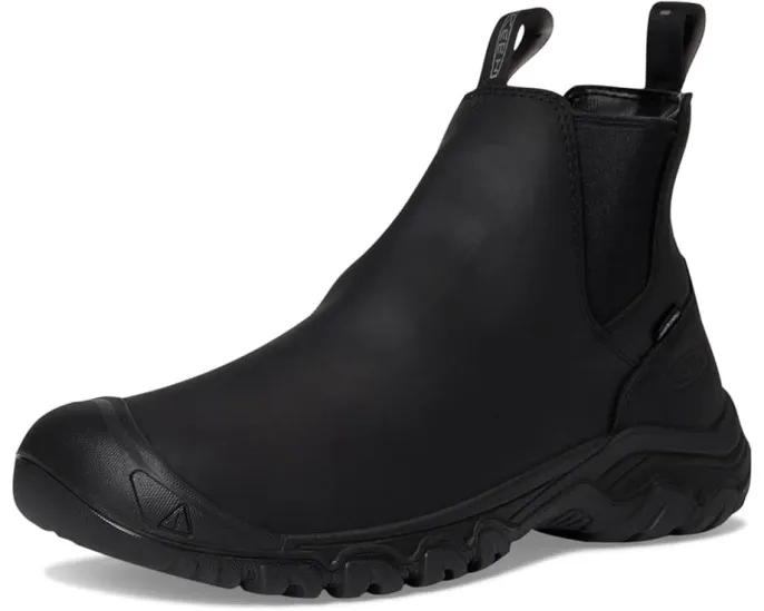 Утепленные водонепроницаемые ботинки KEEN Anchorage 4 без шнуровки с технологией KEEN.WARM