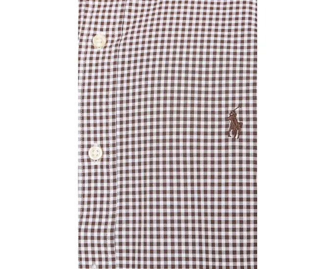 Polo Ralph Lauren рубашка Classic Fit из хлопка в клетку с добавлением эластана