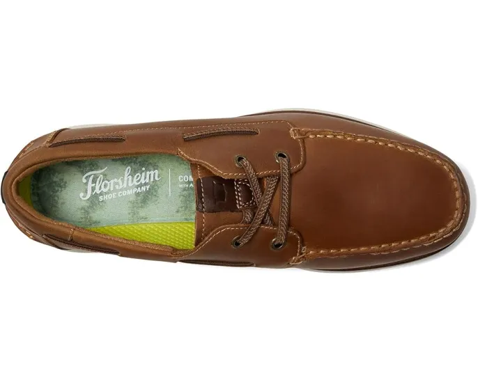 Ботинки Tropics Boat Shoes от Florsheim с эластичными шнурками и мокасиновым носком