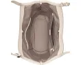 Сумка-тоут Kate Spade New York Deco Snake Embossed Leather Tulip
