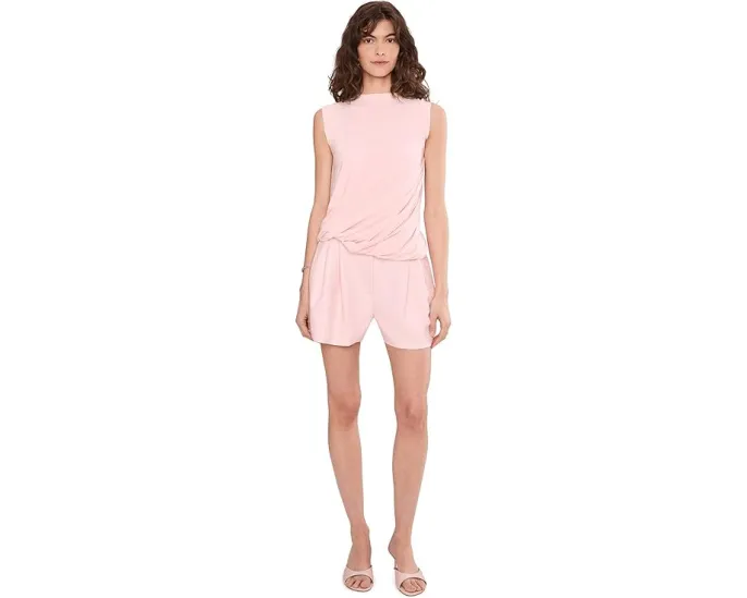 Безрукавный топ Norma Kamali с перекрученным силуэтом и пузырчатым подолом