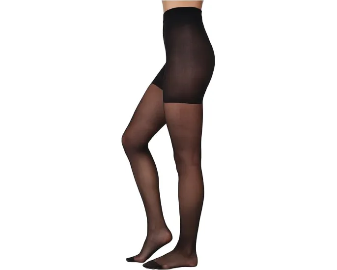 Колготки Wolford Individual 10 с утягивающим верхом и мерцающим эффектом