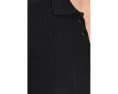 Поло Ribbed Cap Sleeve Madewell с коротким рукавом