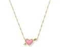 Короткое колье Kendra Scott Ari Heart Arrow с подвесом