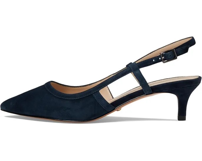 Туфли Pelle Moda Deena на низком каблуке из замши с ремешком