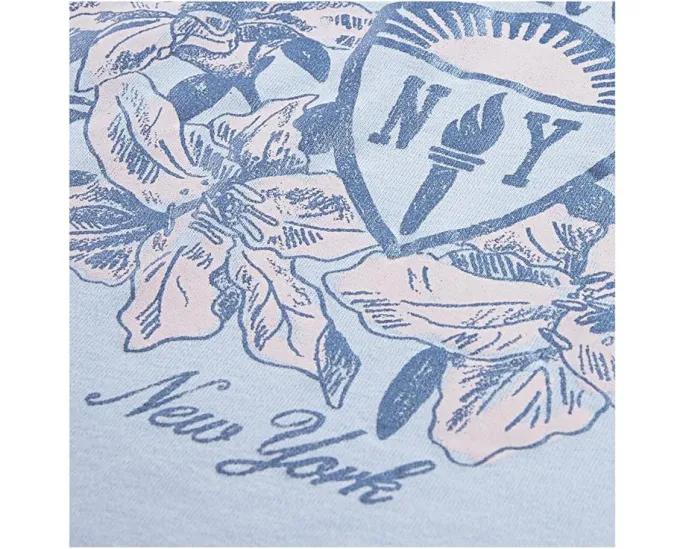 Футболка Floral NY Crest с принтом от abercrombie kids