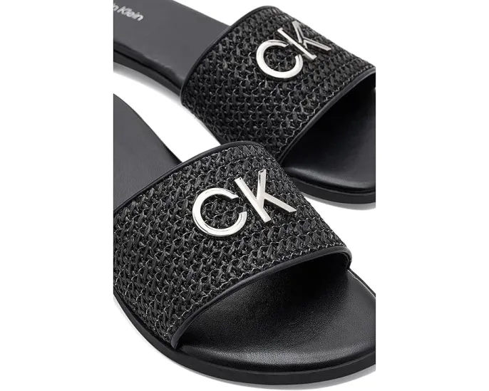Calvin Klein балетки Koly с плетеным декором и квадратным носком
