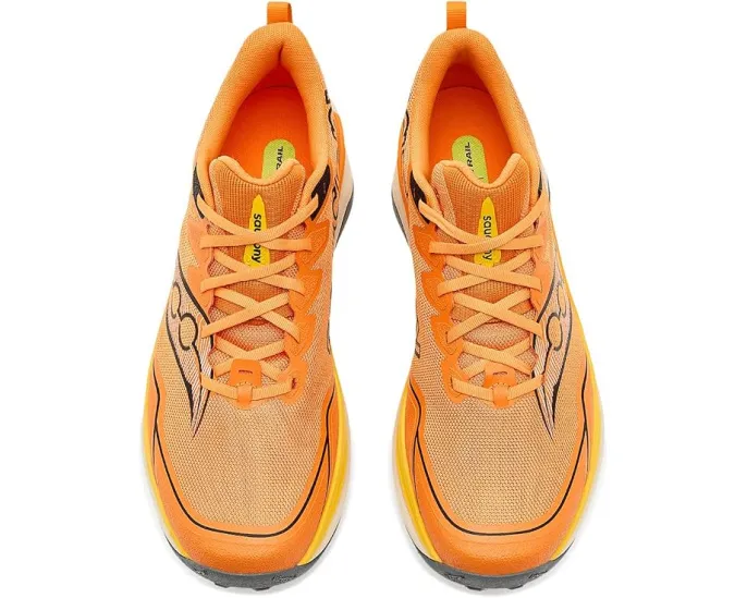 Трейловые кроссовки Saucony Peregrine 16 с подошвой Vibram MegaGrip и усиленной амортизацией PWRRUN