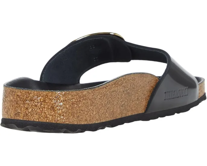 Сандалии Birkenstock Madrid Big Buckle с открытым носком и пробковой стелькой