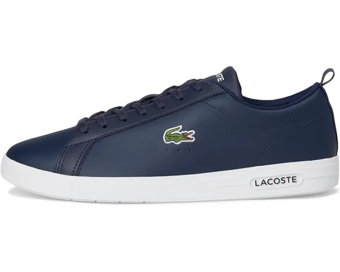 Кроссовки Lacoste Court Base из кожи с круглым носком и удобной стелькой