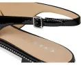 Туфли-лодочки Claire Patent Leather Skimmer от COACH с ремешком