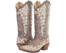 Ковбойские сапоги Corral Boots A1094 с вышивкой цветочным узором