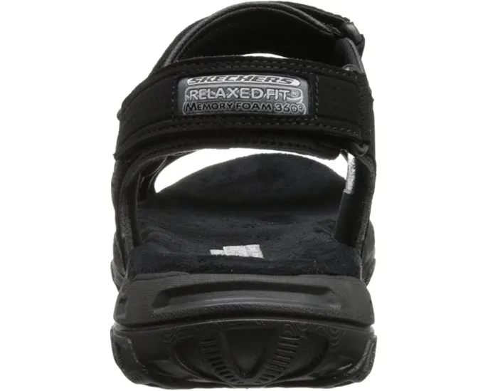 Сандалии SKECHERS Gander Louden с ремешками на липучках и стелькой Memory Foam 360