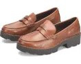 Мокасины Born Carrera из мягкой замши с классическим дизайном пенни лофера