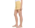 Heathered Cotton Tulip Pointel Shorts