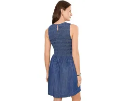 Мини платье Madewell Smocked с воланами