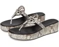 Босоножки Tory Burch Miller Wedge 25Mm на платформе с кожаным верхом