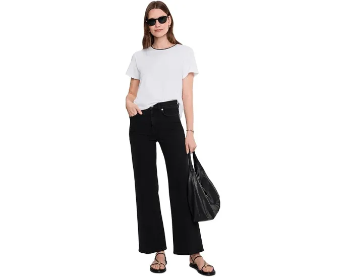 Lilla P топ Relaxed Crew с контрастной отстрочкой и свободным кроем