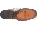 Ковбойские сапоги Corral Boots A2663 с цветочной строчкой и квадратным носком