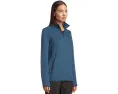 Свитер L.L.Bean Sweater Fleece Pullover с воротником стойкой на кнопках