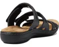 Сандалии Laurieann Cove с открытым носком и детализированными ремешками Clarks