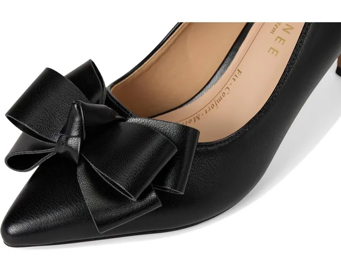 Туфли-лодочки Journee Collection Crystol с бантом и каблуком-шпилькой