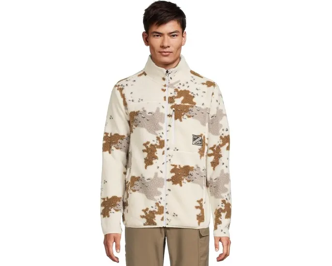 Толстовка Volcom Snow Nelson Sherpa на молнии из мягкого флиса