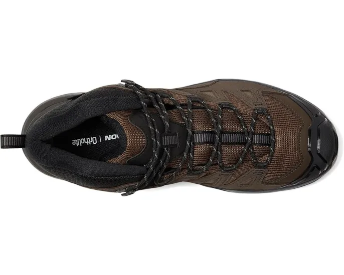Треккинговые ботинки Salomon X Ultra LTR Mid GTX с мембраной GORE-TEX и кожаным верхом